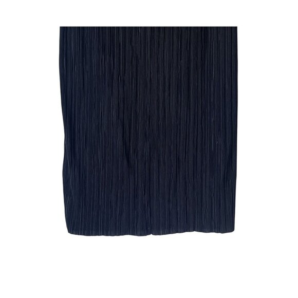 Zara Pencil Skirt Size M Black NWT Pleated Minimalist Lagenlook Capsule Wardrobe - Picture 6 of 10